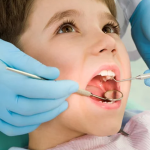 kid dental cleaning